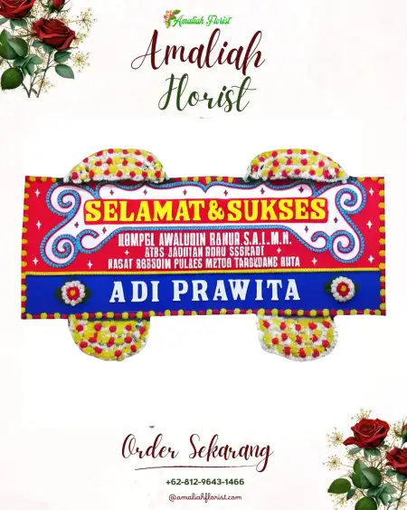 Papan Bunga Ucapan Selamat Watutulis