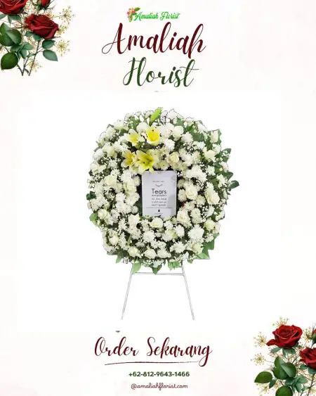 Krans Bunga Duka Watutulis