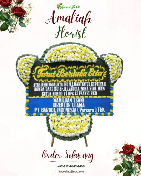 Papan Bunga Duka Watutulis